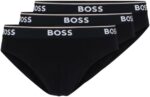 BOSS Mens 3-pack Classic Regular Fit Stretch Briefs