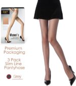 G&Y 3 Pairs Women';s Sheer Tights - 20D Control Top Pantyhose with Reinforced Toes - Image 4