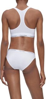 Calvin Klein Women';s Carousel Logo Cotton Stretch Bikini Panties, 3 Pack - Image 4