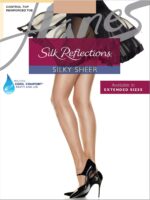 Hanes Silk Reflections Pantyhose Silky Sheer- Control Top- Reinforced Toe - Image 4