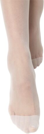 EVERSWE 3 Pairs Women';s Sheer Pantyhose 20D, High Waist Control Top Pantyhose Hosiery - Image 3