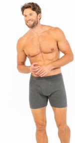 Gildan Men';s Underwear Covered Waistband Boxer Briefs, Multipack - Image 2