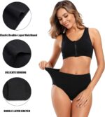 Molasus Women';s Cotton Underwear High Waisted Full Coverage Ladies Panties (Regular & Plus Size) - Image 3