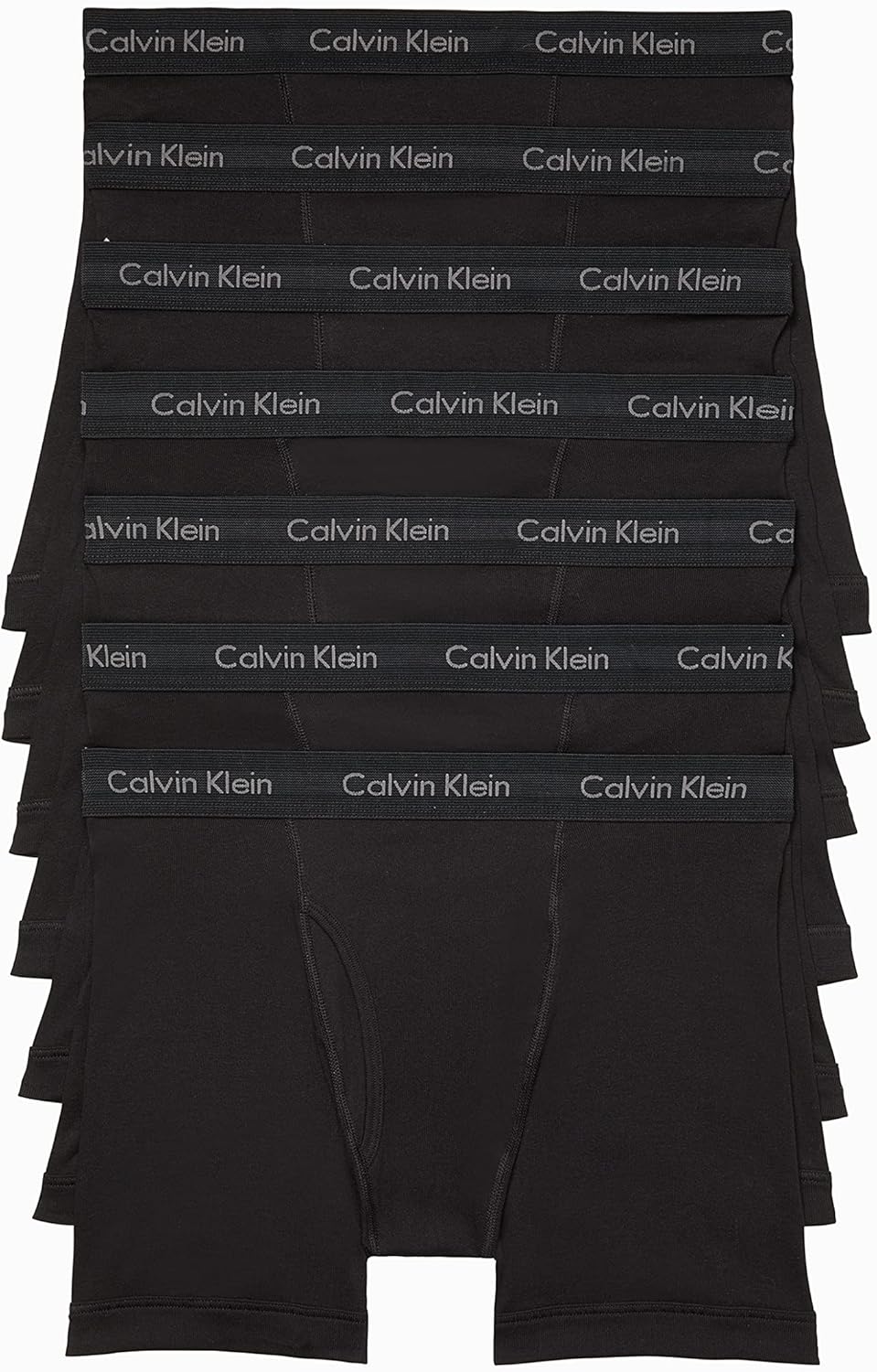81RgNG96KL._AC_SL1500_ Calvin Klein Men';s Cotton Classics 7-Pack Boxer Brief - Image 1