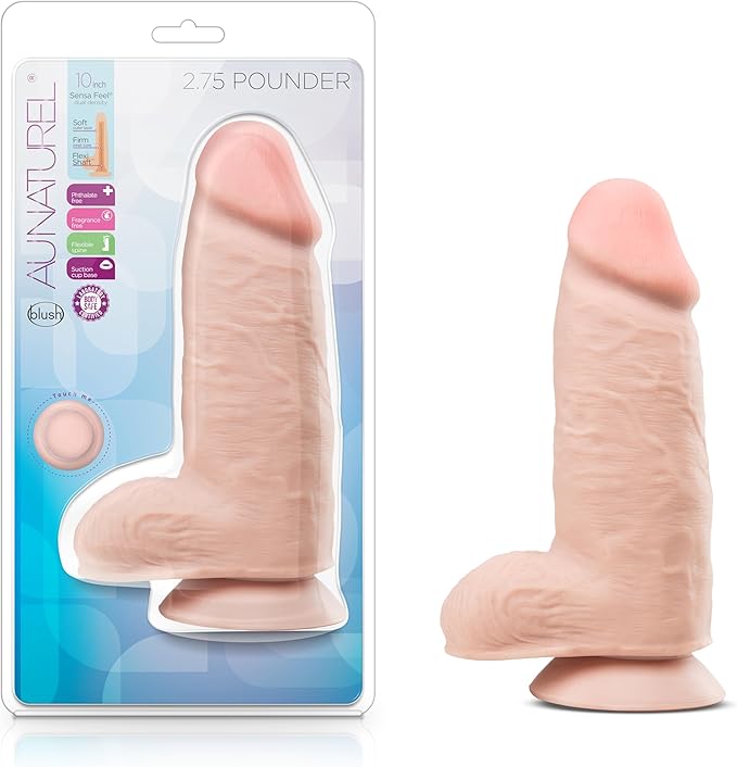 ERICS-FAVORITE Au Naturel By Blush Realistic Vanilla 2.75 Pounder - Image 1