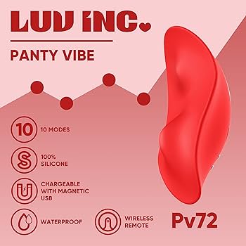 LI-Panty-Vibe2 Luv Inc Panty Vibe – Red - Image 1