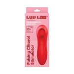 Luv Inc Pulsating Clitoral Stimulator – Red