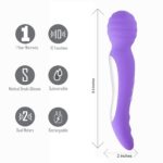 ZOE Twisty Dual Vibrating Pleasure Wand - Image 4