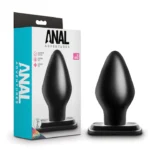 Anal Adventures By Blush Black 5.25-Inch Anal Plug XL
